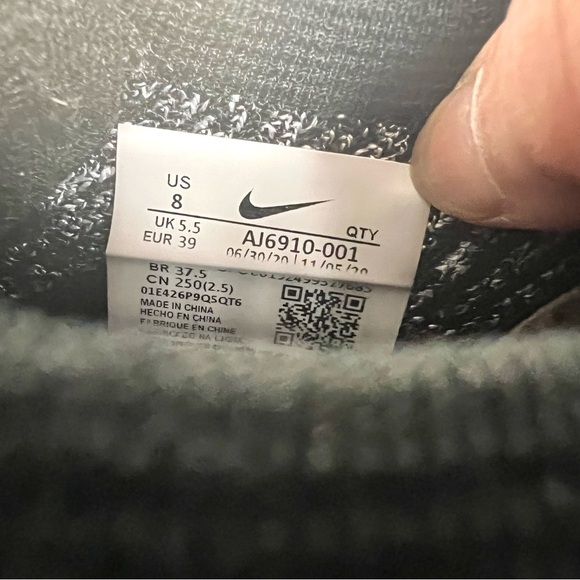 Nike Womens Air Vapormax Flyknit 3 Running Trainers, AJ6910 Sneakers Shoes 8M - Picture 10 of 10